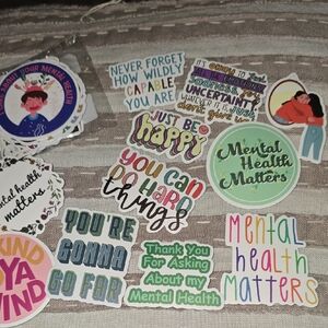 41 Mental Health Stickers